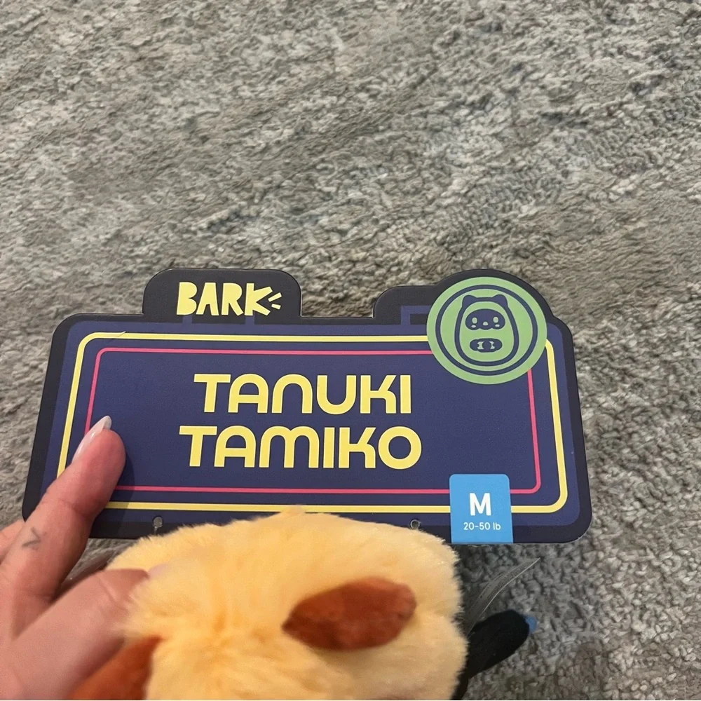 Bark Tanuki Tamiko Tokyo Dog Toy NWT